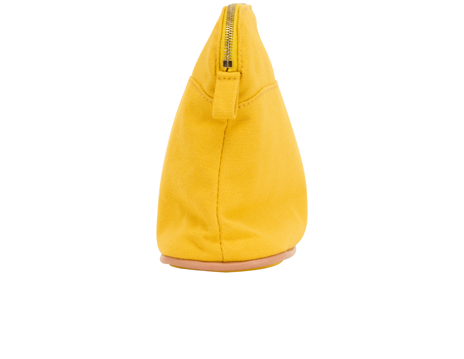 Hermes Mini Bolide Case, &pound;175, Accessories, Yellow, Cotton, Bottom view